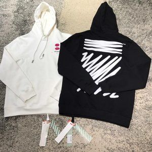 Off White Black/White Hoodie 41019